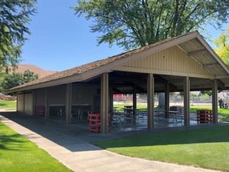 EJ Miller Park pavilion