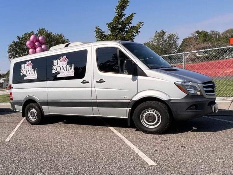 El Somm Winery Tours van
