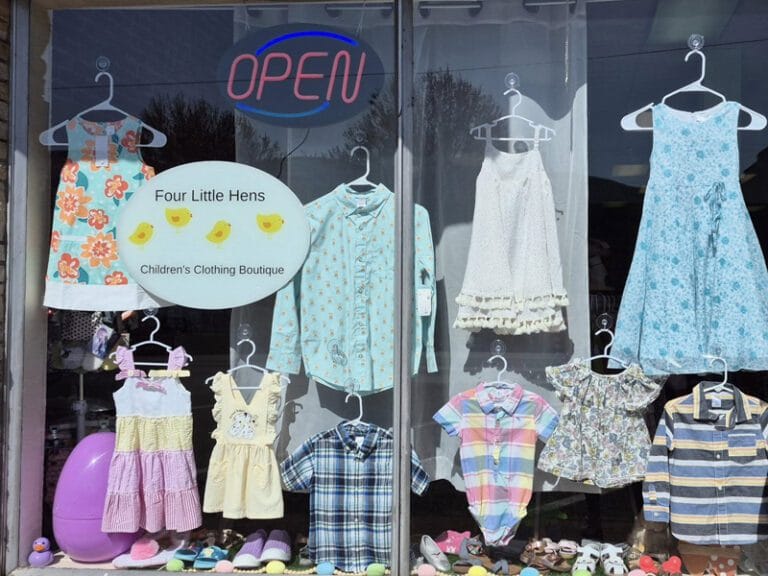 Four Little Hens children's clothing boutique