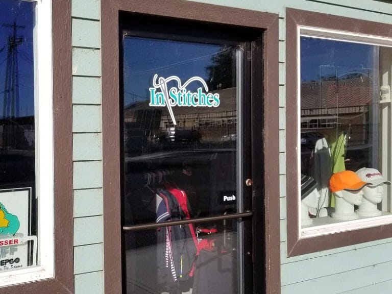 In Stitches storefront