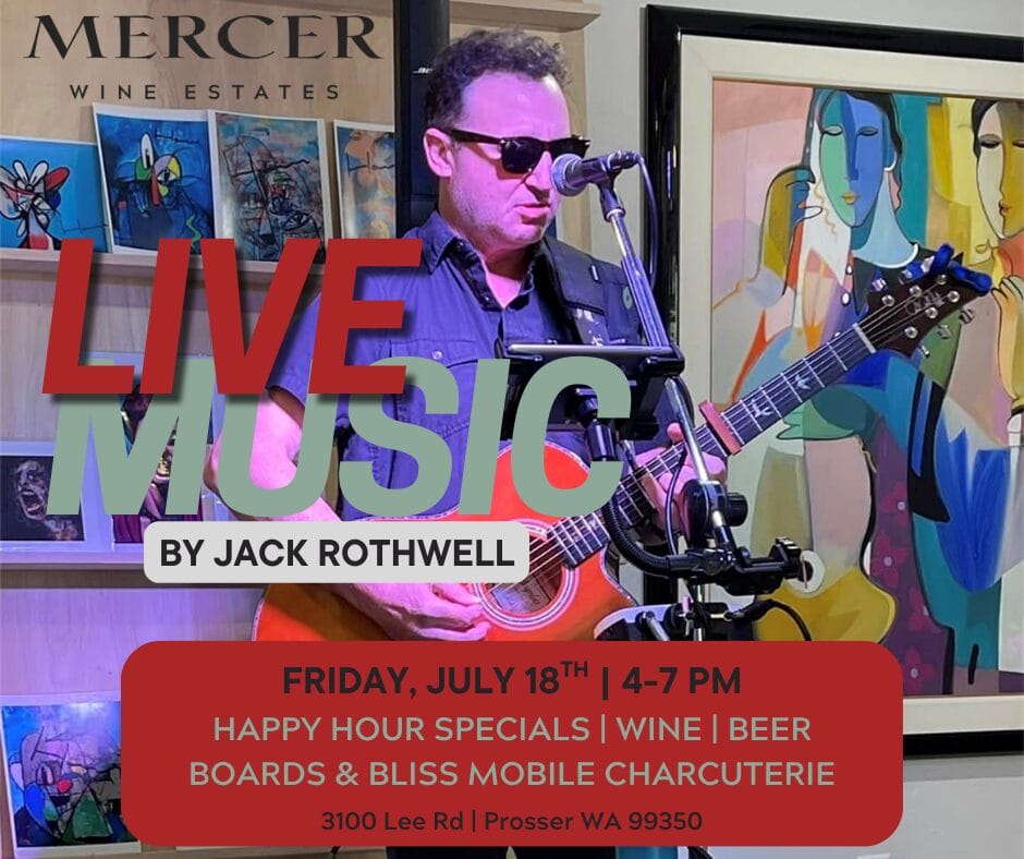 Live music event at Mercer Wine Estates