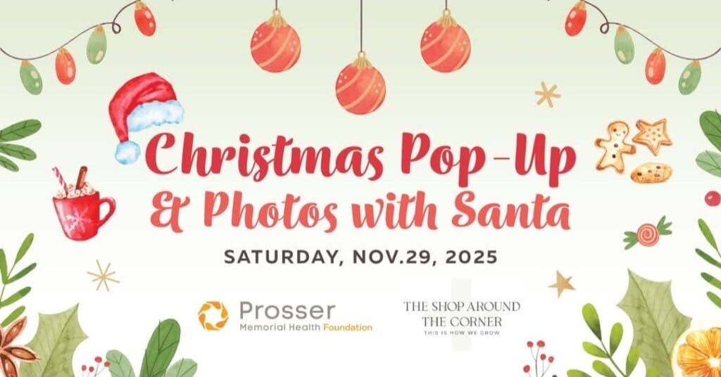 Christmas pop-up event with Santa, November 29, 2025.