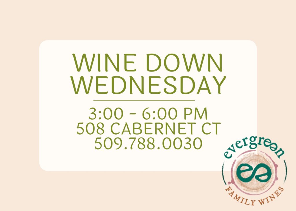 Wine Down Wednesday event details.