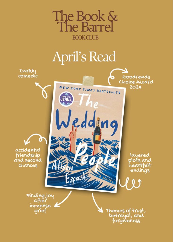 The Wedding People book promotion poster