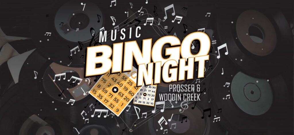 Music Bingo Night event poster