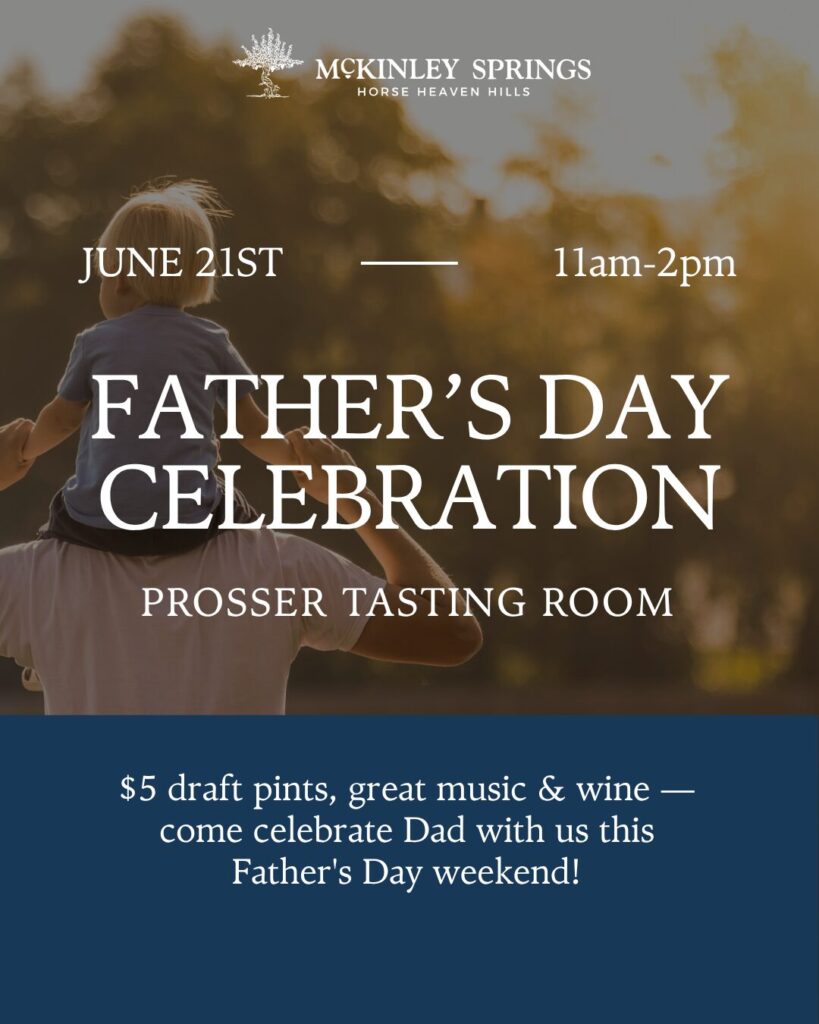 Father carrying child at sunset celebration flyer
