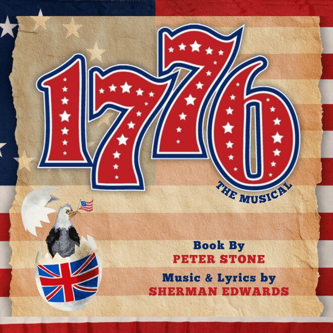 1776 The Musical patriotic poster design