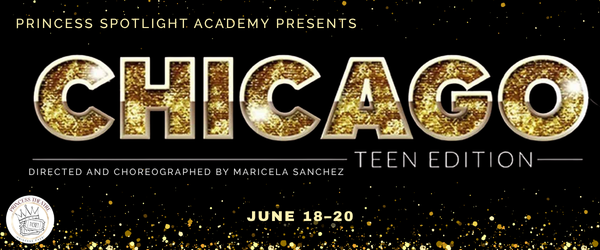 Chicago Teen Edition musical promotional banner