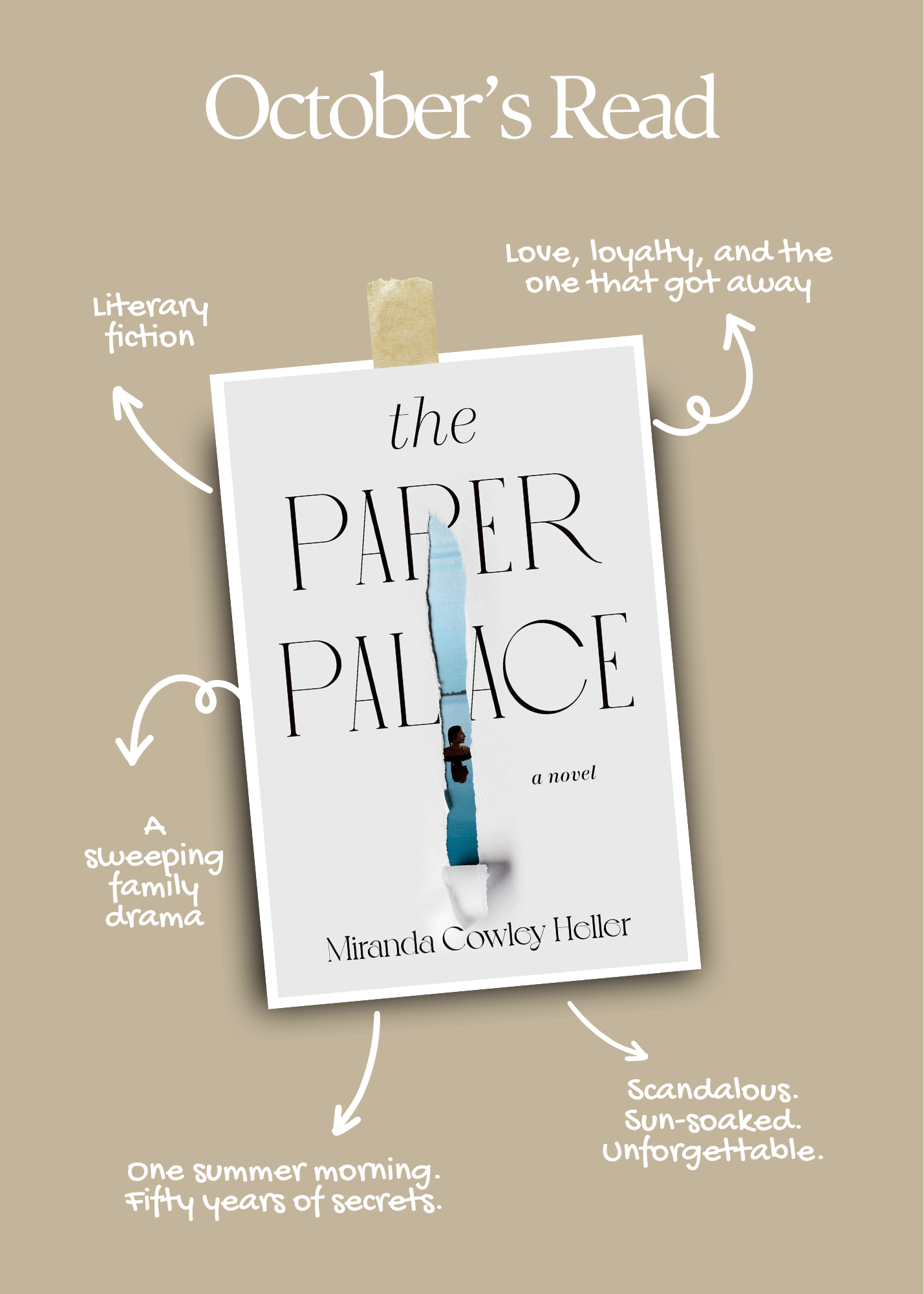 October’s book recommendation: The Paper Palace by Miranda Cowley Heller