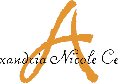 Logo with stylized 'A' and text
