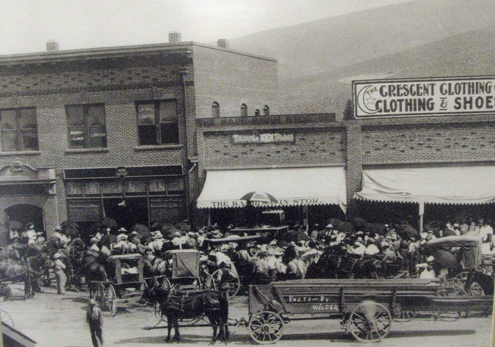 bennet across from depot 1907