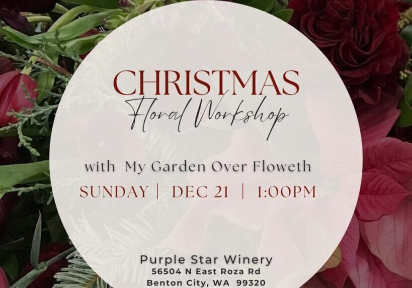Christmas floral workshop details and location