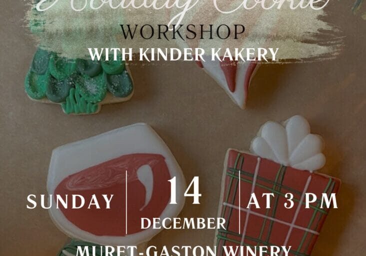 Holiday cookie workshop on December 14.