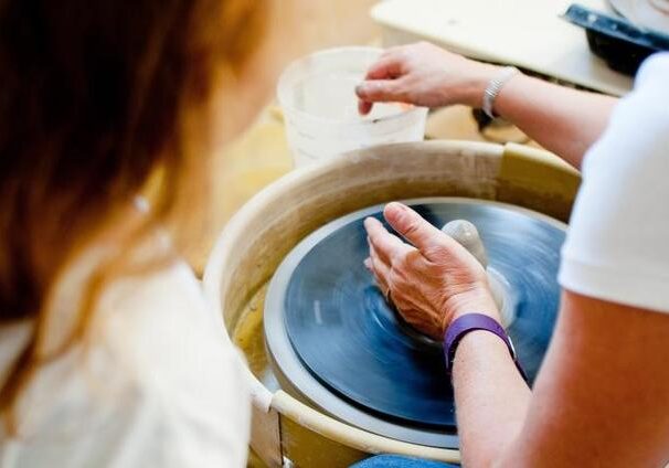 wheel throwing pottery