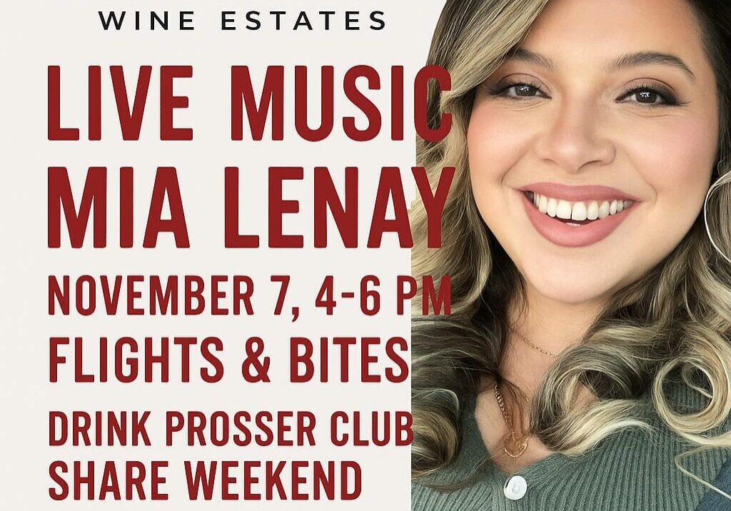 Live music event at Mercer Wine Estates, November 7.