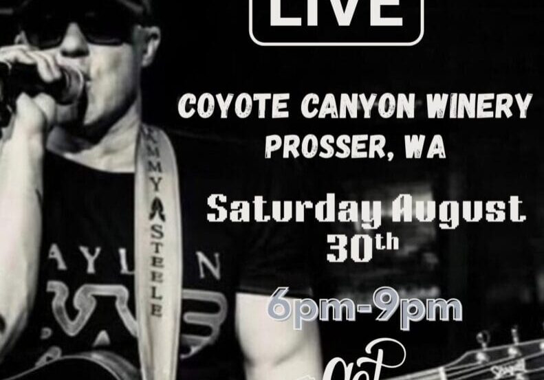 Live music event at Coyote Canyon Winery.