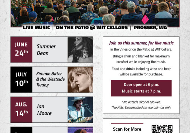 2026 Summer Concert Series at WIT Cellars