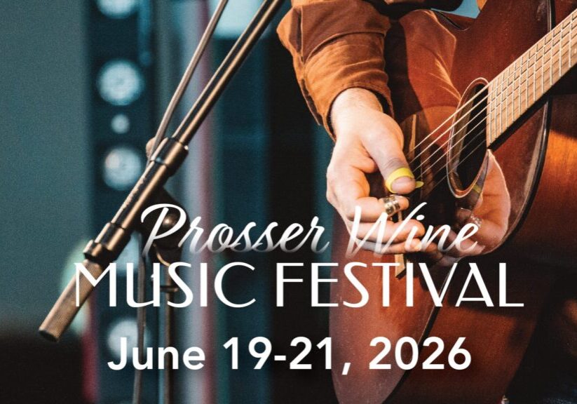 Guitarist performing at Prosser Wine Music Festival