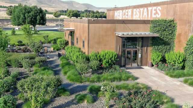 Wine tastes better outdoors. Come hang out on our patio in Prosser this weekend!⁠
⁠
Head to the link in our bio to make a reservation. Walk-ins are always welcome!⁠
⁠
#MercerWine #Prosser #HorseHeavenHills