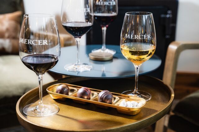 February is the month of love, chocolate, and wine—and we’re celebrating all three. 🍷🍫💘⁠
⁠
Join us for a decadent Wine & Chocolate Pairing experience throughout the month of February in Walla Walla, and beginning February 11th in Prosser. Treat your palate to thoughtfully paired Mercer Wines alongside handcrafted, artisanal chocolates from The Country Mercantile.⁠
⁠
This guided tasting invites you to expand your palate and discover new food and wine pairings with your special someone—or simply indulge yourself. The experience is $25 per person and features perfectly matched chocolates with both red and white wines.⁠
⁠
✨ No reservations required, but you're more than welcome to give us a heads up you're coming! Reservations can be made at the link in our bio.⁠
✨ Club members receive 50% off admission for up to four guests.⁠
Come sip, savor, and celebrate the sweetest month of the year.⁠
⁠
#MercerWine