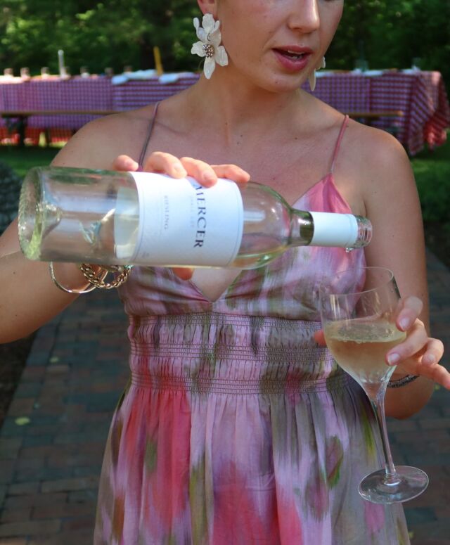 Not a sip wasted. Not a heart spared.💫⁠
⁠
With aromas of honey, jasmine, and apple, our 2023 Small Lot Riesling will make you question your preconceived notions of what Washington Riesling can be. This vintage is dry, aromatic and intriguing.⁠
⁠
Head to the link in our bio to order yours before we move into the 2024 vintage soon!⁠
⁠
#MercerWine
